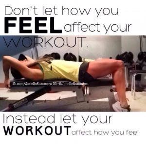 Let Youir Workout Affect How You Feel